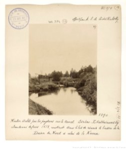 F. 13. Moulin établi par les paysans sur le canal Sévéro-Ekatérinensky abandonné depuis 1818