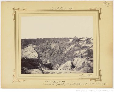 F. 30. Carrière de mine de fer, domaine de Sysserte (Oural) M. Solomirsky