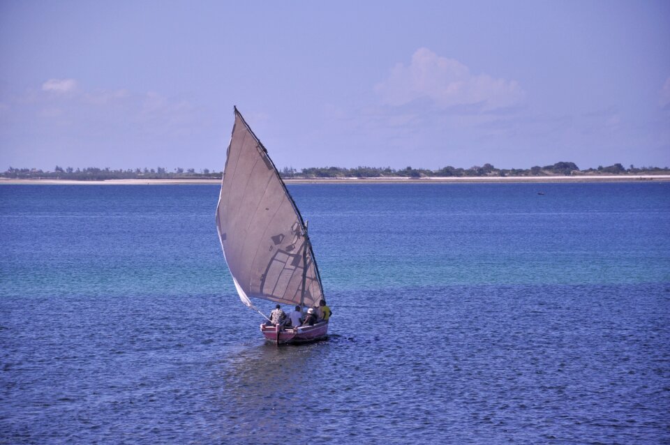 Travel ocean sailboat