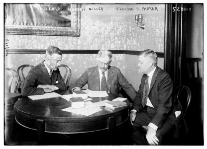 F.B. Lord, Nathan Miller, Addison B. Parker LCCN2014711309