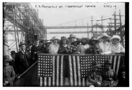 F.D. Roosevelt at Tennesee launch LCCN2014708883