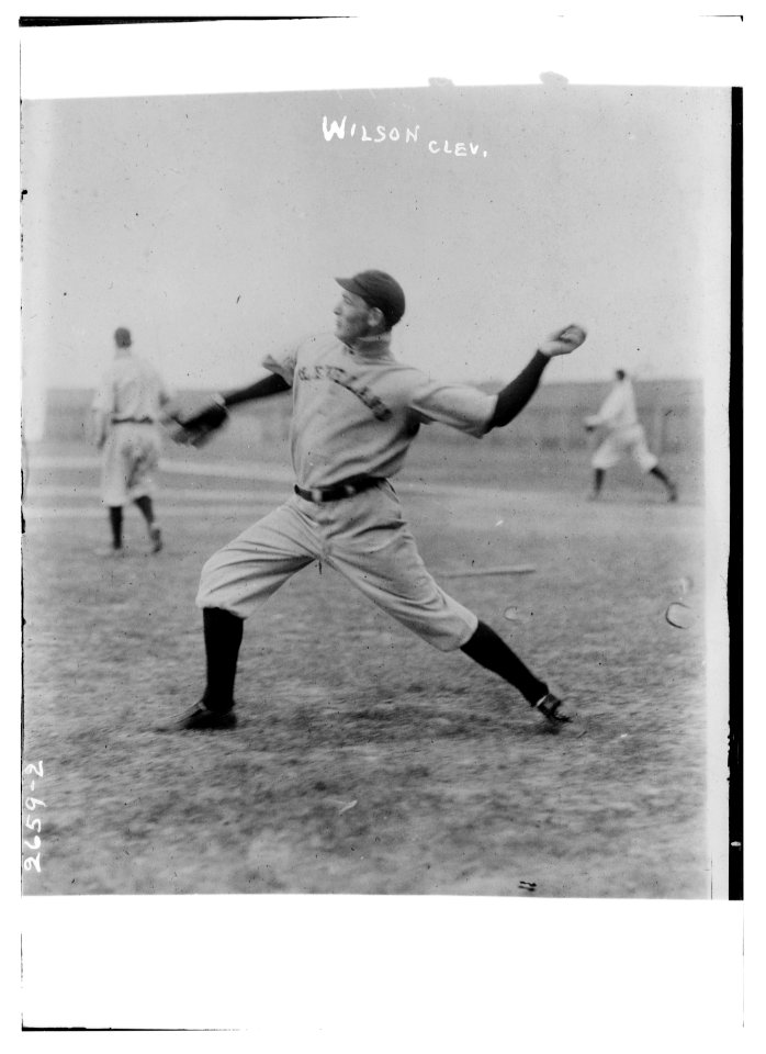 F.E. Fin Wilson, Cleveland AL (baseball) LCCN2014692749