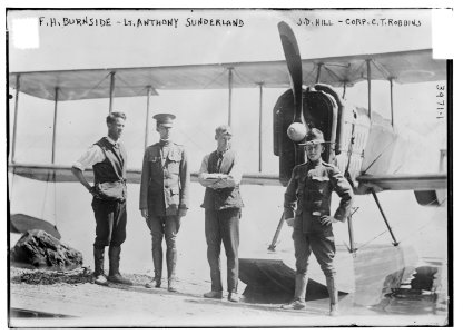 F.H. Burnside, Lt. Anthony Sunderland, J.D. Hill, Corp. C.T. Robbins LCCN2014702690