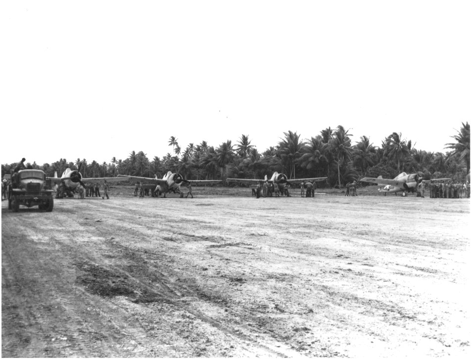 F4Fs of VMF-441 at Nanumea