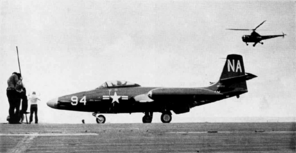 F2H-2N VC-4 on USS FD Roosevelt (CVB-42) 1950