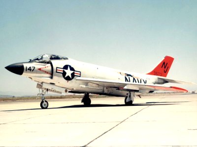 F3H-2 Demon of VF-121 parked c1956