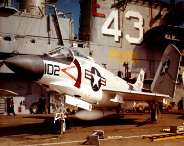 F3H-2N USS Coral Sea CVA-43 1961
