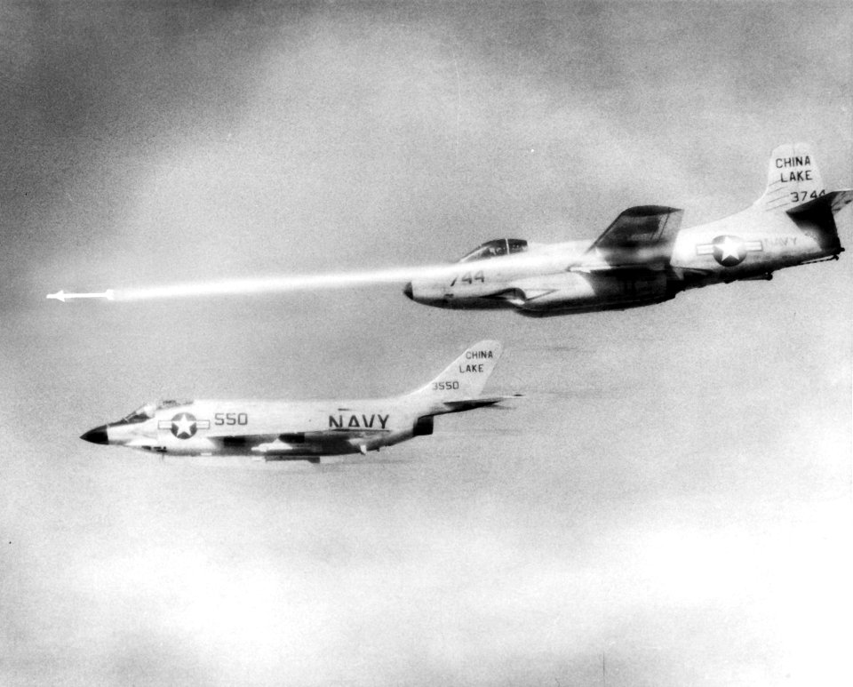 F3D launches AIM-9 1961