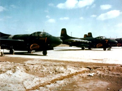 F3D-2 VMFN-513 Kunsan 1953