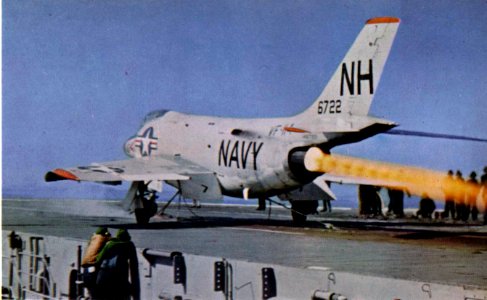 F3H VF-114 cat 1960 photo