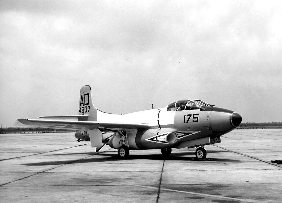 F3D-2T2 Skyknight of VF-101 Det.A in 1961