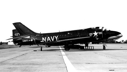 F3H-1N Demon on the ground 1955 photo