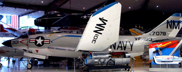 F3H-2M at the National Museum of Naval Aviation