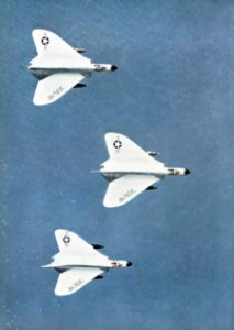 F4D Skyrays VF-213 in flight 1959