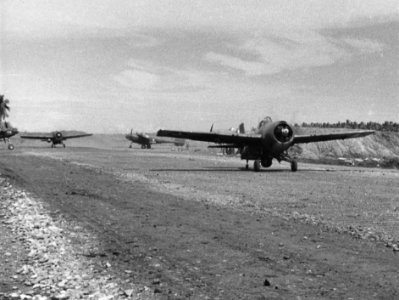 F4F-4 Wildcats of VMF-121 at Guadalcanal 1942