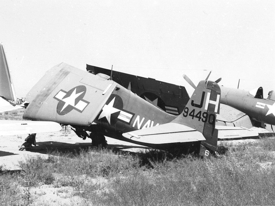 F6F-5D Hellcat at NAF Litchfield Park 1960