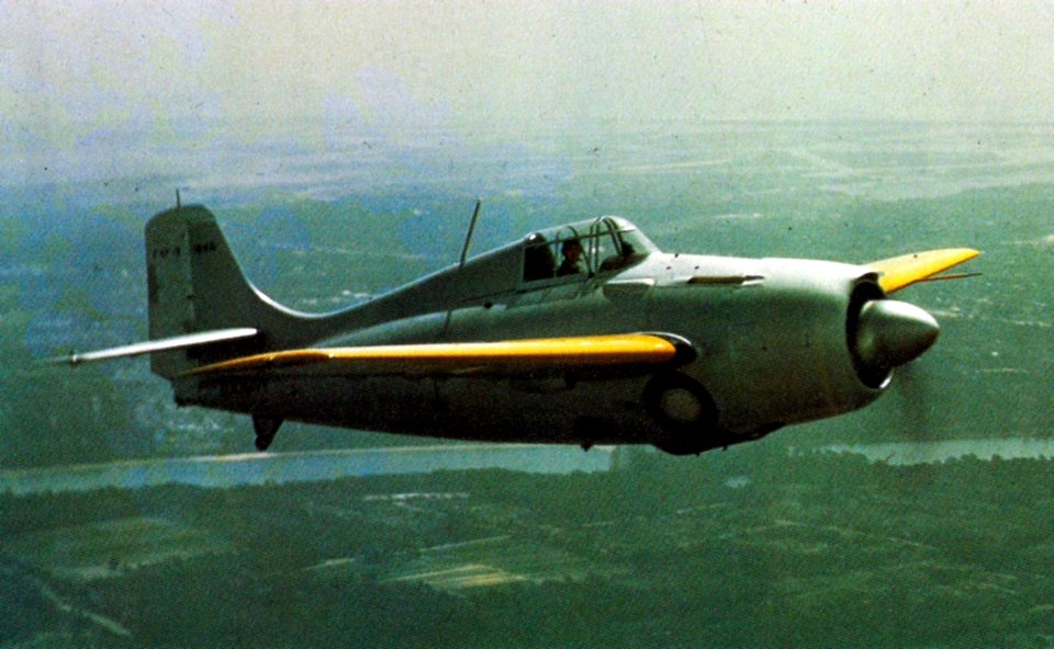 F4F-3 in flight in summer of 1940