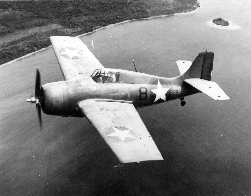 F4F-4 Wildcat of VGF-27 in the Solomons 1943