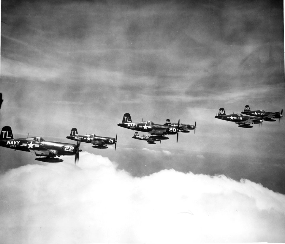 F4U-5P and F4U-5N fighters c1947