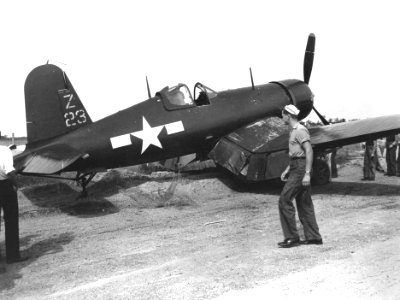 F4U-1A Corsair of VBF-4 at NAS Wildwood 1945