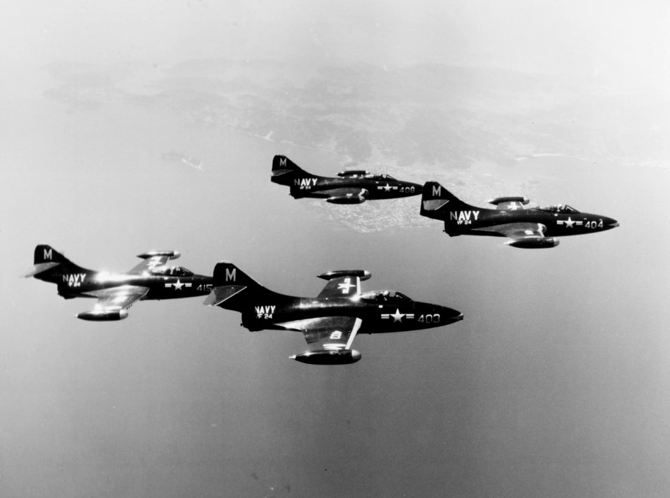 F9F-2s VF-24 off Korea 1952