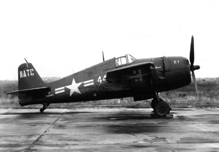 F6F-5 Hellcat at NAS Patuxent River in December 1949