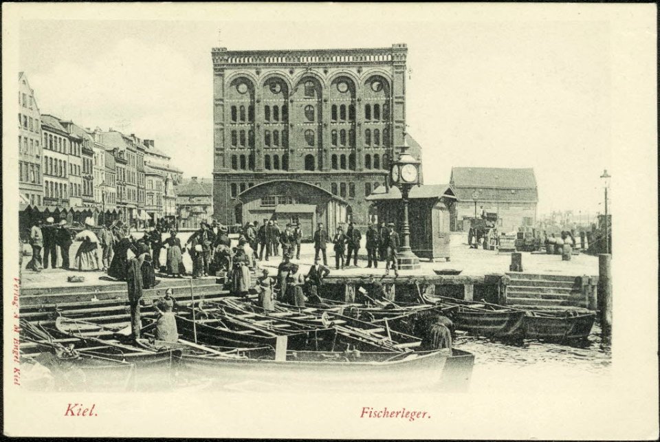 Fabersche Hafenspeicher in der Packhausstraße (Kiel 26.539)