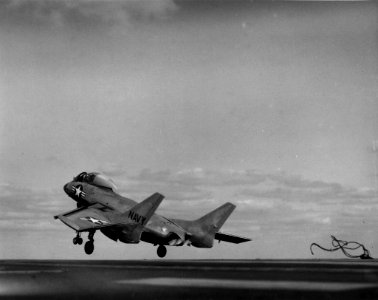 F7U-3 CVB-43 launch Nov1952