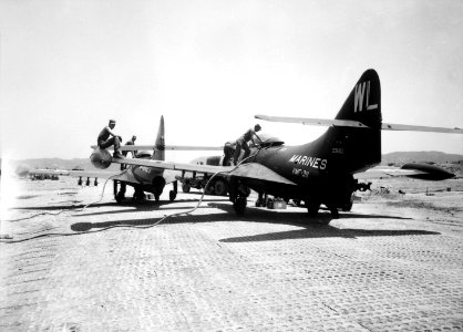 F9F-2s VMF-311 Pohang Korea