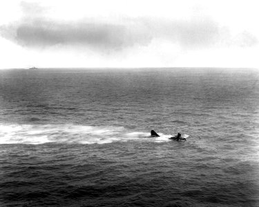 F9F-2 VF-112 crash 1950