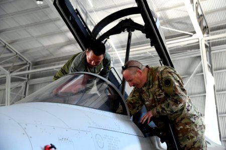 FA-50PH Cockpit Check - 2019 BACE-P photo