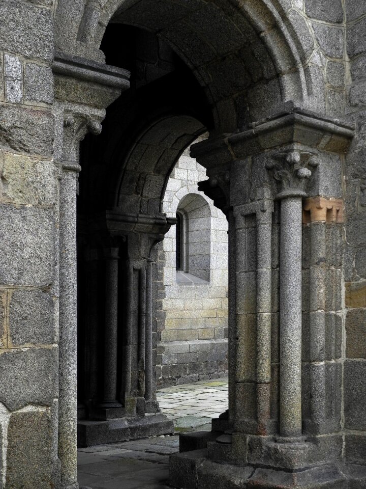 The romanesque building basilica