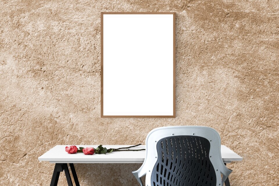 Template presentation desk