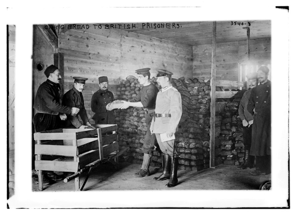 Giving Bread to British prisoners LCCN2014699401