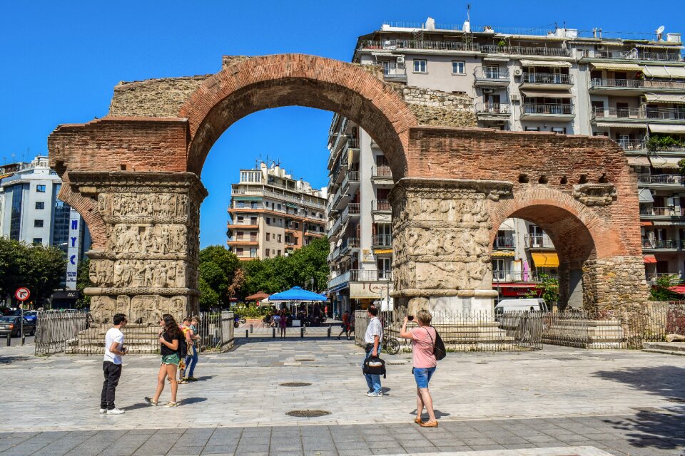 Tourism city landmark