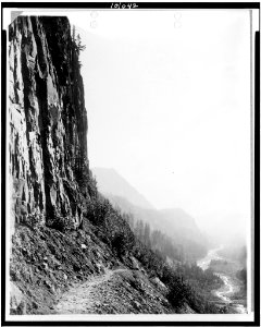 Glacier Trail, Mt. Rainier National Park, Washington LCCN90709644 photo