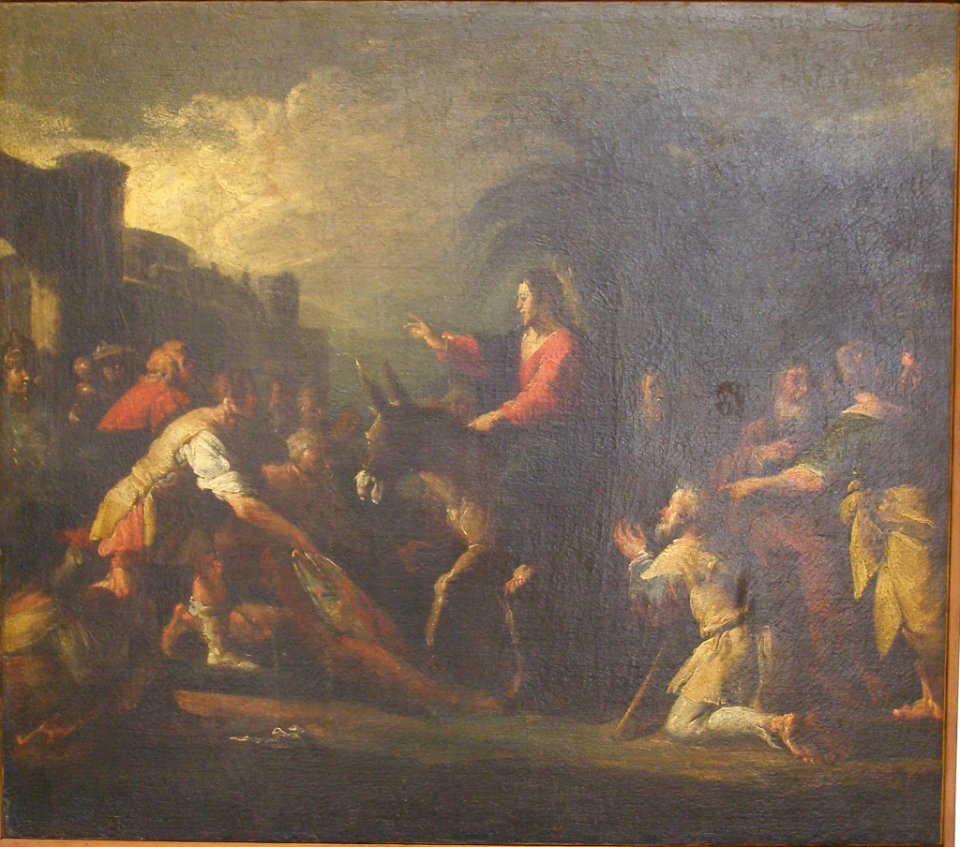 Giulio Benso Entrata di Cristo a Gerusalemme