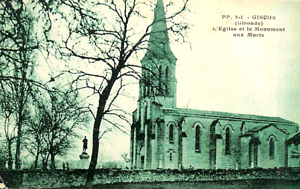 Giscos - Eglise et monument aux morts