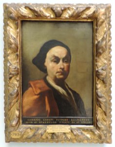 Giuseppe Maria Crespi - self-portrait - Pinacoteca di Brera, Milan photo