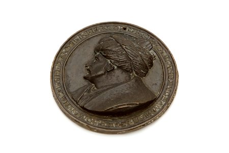 Gjuten medalj av brons med Mahmud II - Skoklosters slott - 92233