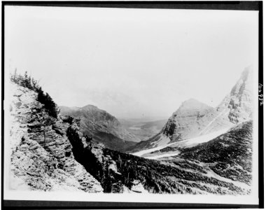 Glacier National Park, Montana. View east from Swift Current Pass LCCN90715631
