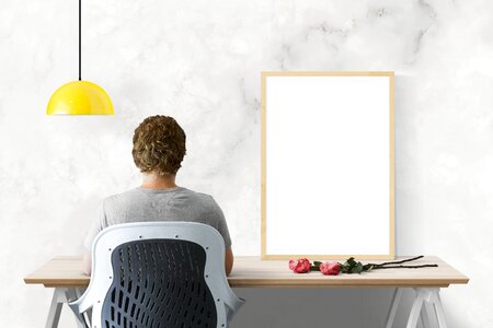 Template presentation desk