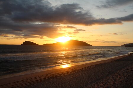 Sunset mazatlan islands photo