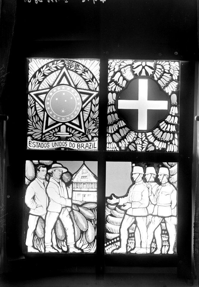 Glasmalerei im neuen Soldatenhaus - CH-BAR - 3240927