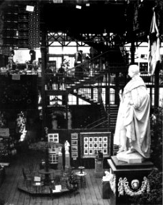 Glaspalast mit Deutscher Industrieausstellung, 1854