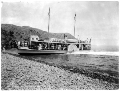 Glass bottom motorboat EMPRESS, Santa Catalina Island, Calif. LCCN2002699072