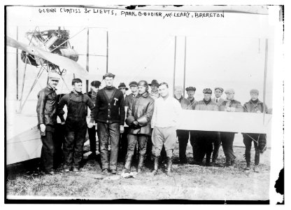 Glenn Curtiss; Lieuts; Park; Goodier; McLeary; Brereton, 12-4-12 LCCN2014691004