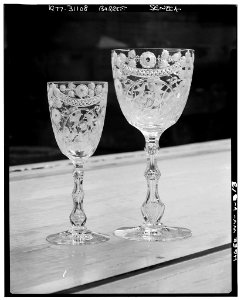 Glassware Seneca Glass Co LOC habshaer