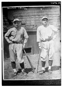Glenn Killinger & Hinkey Haines, prospects with New York AL (both pro football players) (baseball) LCCN2014714090