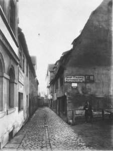 Glockengasse Leipzig 1886